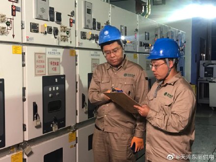 东丽公司对重点防汛泵站开展抗击台风保障用电特巡工作