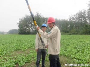 淮安淮阴刘老庄供电所展开供电设施巡视检查
