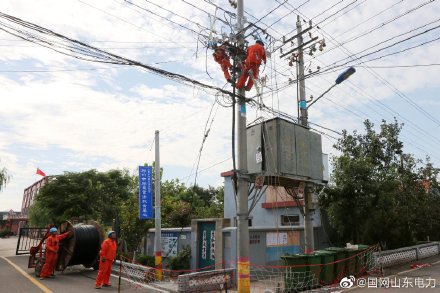 国网胶州市供电公司对10千伏永吉线开展秋季线路大检修工作
