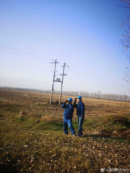 国网华阴市供电公司组织工作人员对故障频发线路
