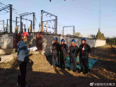 国网赞皇县供电公司榆底变电站开始该站秋检预试