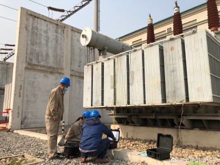 变电运检室开展变压器绕组频率响应分析、短路阻抗测量等诊断性试验新项目